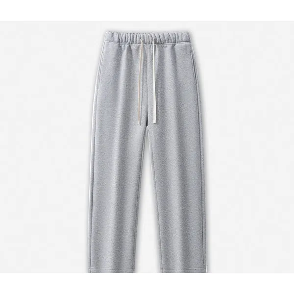 LS-B0667 350 GSM Blank Wide-Leg Joggers in Flower Ash (Pants/Wide Leg Pants), original product photograph