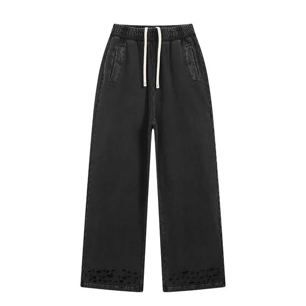 LS-B0672 Washed Black front view — original product photograph