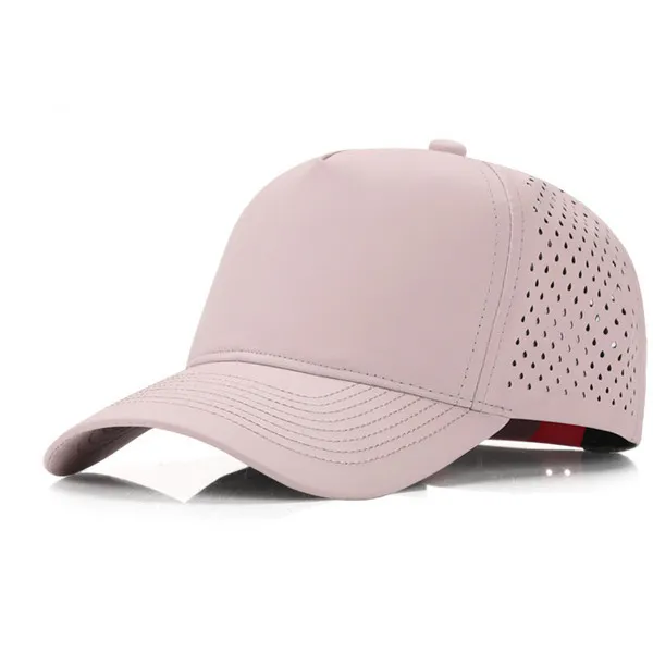 LS-B0705 Blank Adjustable Baseball Cap in Pink, original product photograph
