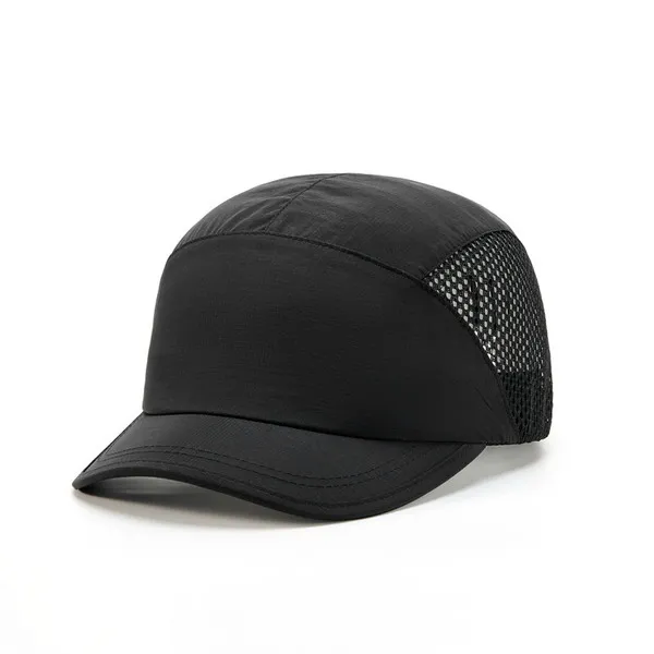 LS-B0707 Blank Adjustable Baseball Cap in Black, original product photograph