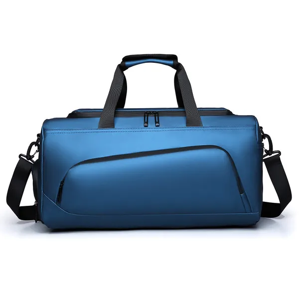 LS-B0709 Blank Premium Carry Bag in Blue, original product photograph