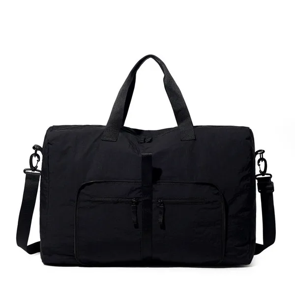 LS-B0716 Blank Premium Nylon Carry Bag in Black, original product photograph