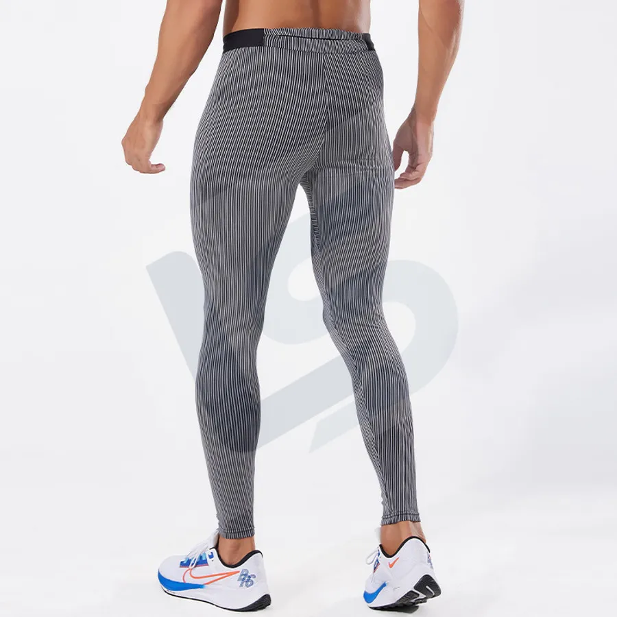 LS-B0731 Unisex Running Tights in Grey Variant 1, original product photograph