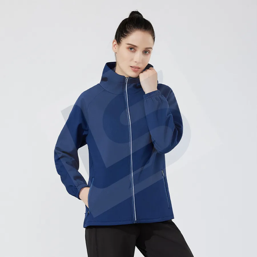 LS-B0742 Unisex Running Hoodie in Green Variant 3, original product photograph