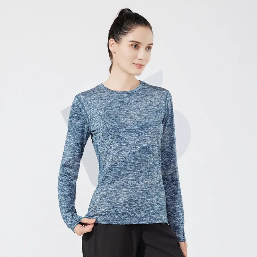 LS-B0744 Unisex Running Mid-Layer Top in Green Variant 2, original product photograph