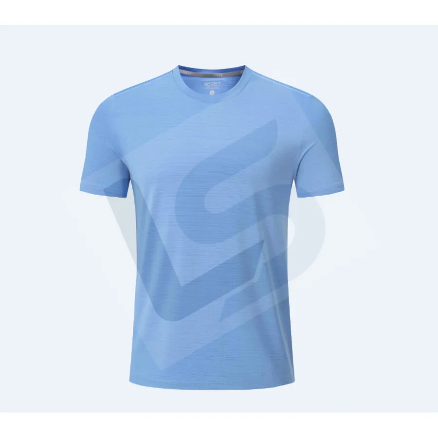 LS-B0748 Men's Running T-Shirt in Blue Variant 2, original product photograph