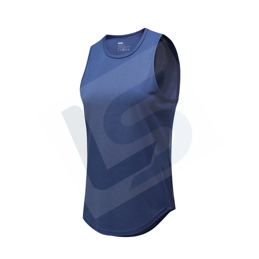 LS-B0749 Women's Running Singlet in Green Variant 2, original product photograph