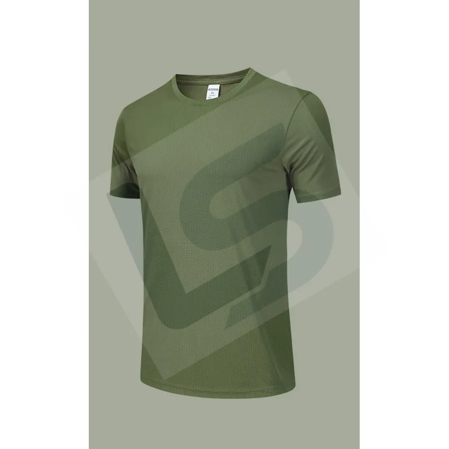 LS-B0750 Men's Running T-Shirt in Green Variant 2, original product photograph