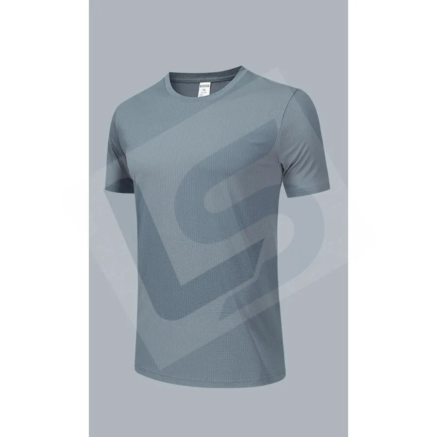 LS-B0750 Men's Running T-Shirt in Grey, original product photograph