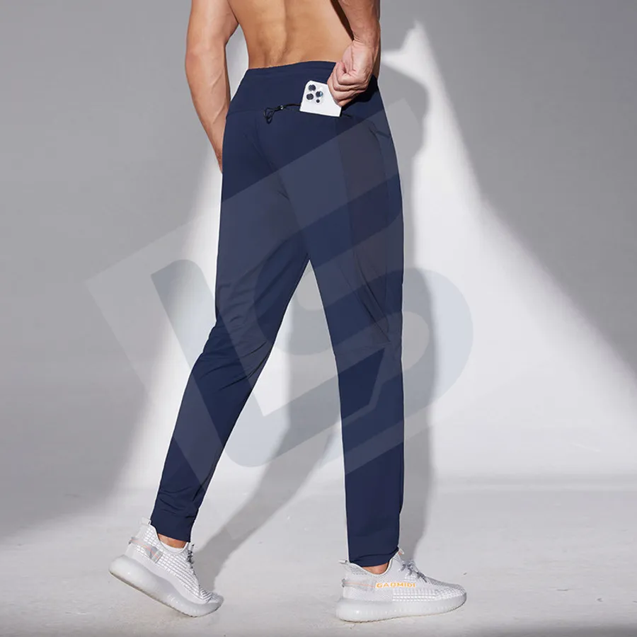 LS-B0753 Men's Running Pants in Green, original product photograph