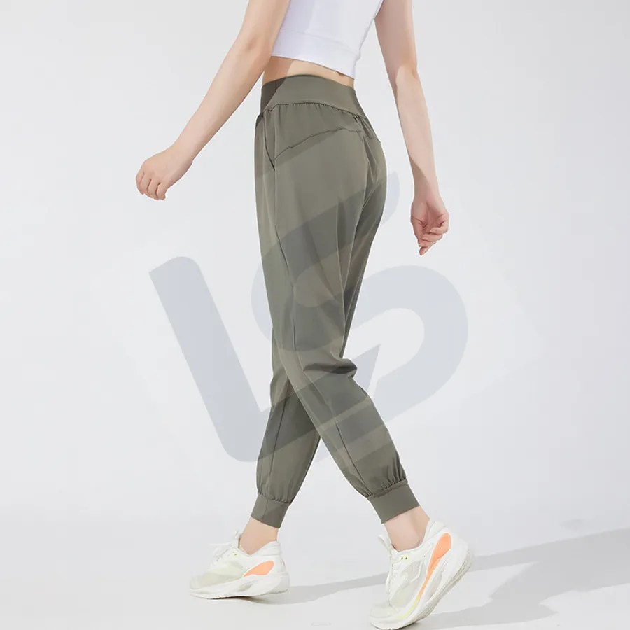 LS-B0766 Women's Running Joggers in Green Variant 2, original product photograph