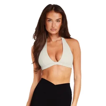 LS-B0876 Women's Sports Bra in Blue, original product photograph