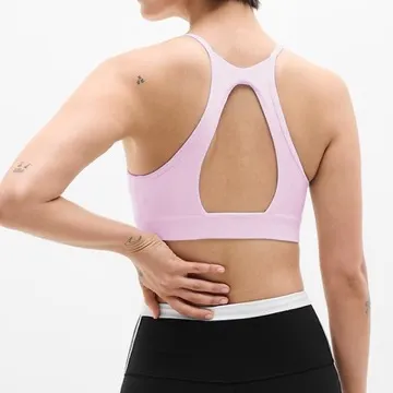 LS-B0881 Women's Sports Bra in Star Grey, original product photograph