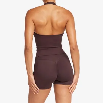 LS-B0887 Women's Padded Sports Tank in White, original product photograph