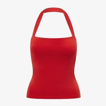 LS-B0887 Women's Padded Sports Tank in Black, original product photograph