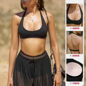 LS-B0888 Women's Sports Bra in White, original product photograph