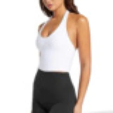 LS-B0897 Women's Padded Sports Tank in Brown, original product photograph