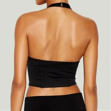 LS-B0902 Women's Training Tank Top in White, original product photograph