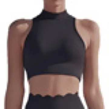 LS-B0904 Women's Sports Bra in Pink, original product photograph