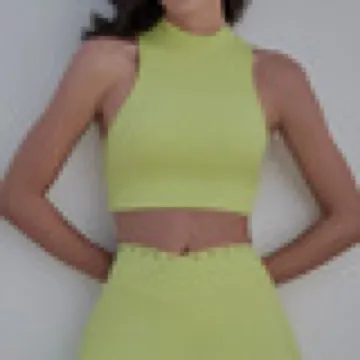 LS-B0904 Women's Sports Bra in Ivory, original product photograph