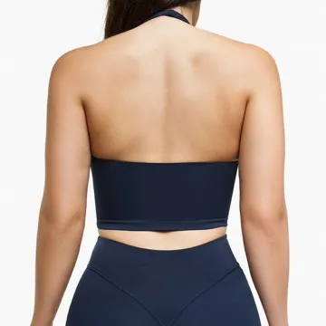 LS-B0908 Women's Padded Sports Tank in Blue, original product photograph