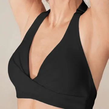 LS-B0913 Women's Sports Bra in White, original product photograph