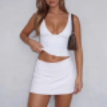 LS-B0915 Women's Padded Sports Tank in Brown, original product photograph
