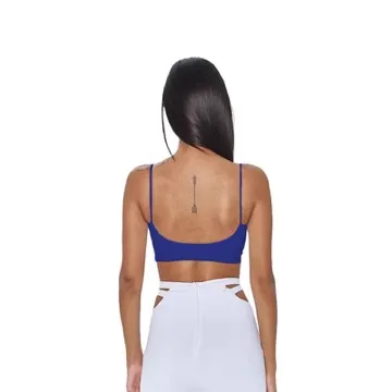 LS-B0919 Women's Padded Sports Tank in Black, original product photograph
