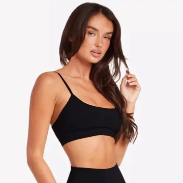 LS-B0920 Women's Sports Bra in White, original product photograph