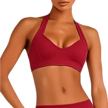 LS-B0922 Women's Sports Bra in Ivory, original product photograph