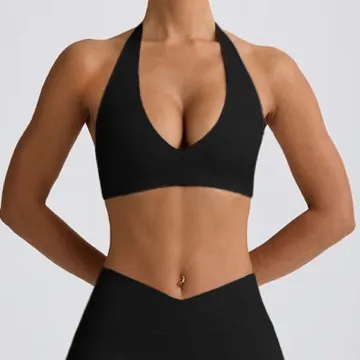 LS-B0923 Women's Sports Bra in Pink, original product photograph