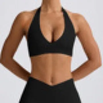 LS-B0923 Women's Sports Bra in Ivory, original product photograph