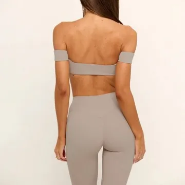 LS-B0924 Women's Padded Sports Tank in Pink, original product photograph