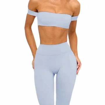LS-B0924 Women's Padded Sports Tank in Grey, original product photograph