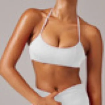 LS-B0925 Women's Sports Bra in Red, original product photograph