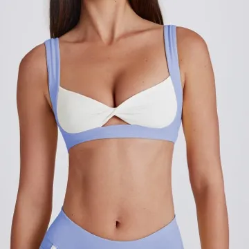 LS-B0940 Women's Sports Bra in Ivory, original product photograph