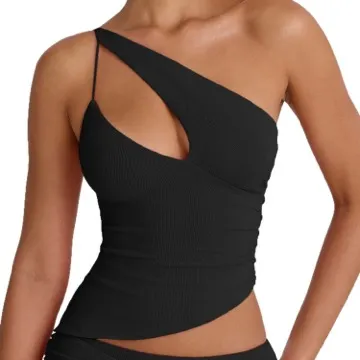LS-B0945 Women's Padded Sports Tank in Pink, original product photograph