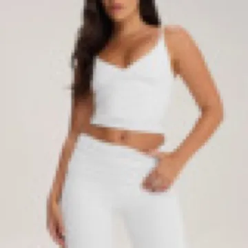 LS-B0947 Women's Padded Sports Tank in Brown, original product photograph