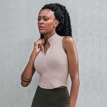 LS-B0957 Women's Training Tank Top in Orange, original product photograph