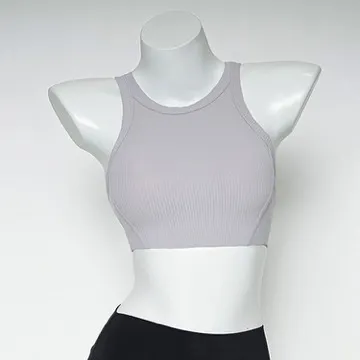 LS-B0958 Women's Padded Sports Tank in Red, original product photograph