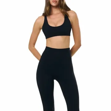 LS-B0959 Women's Sports Bra in Navy, original product photograph