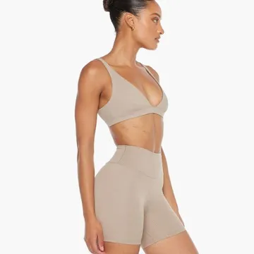 LS-B0960 Women's Sports Bra in Grey, original product photograph