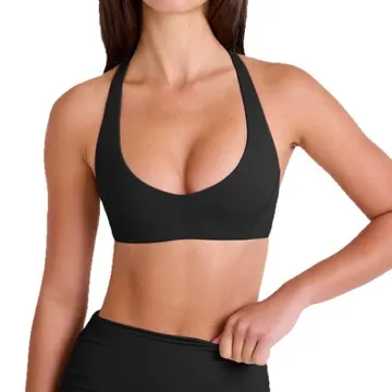 LS-B0962 Women's Sports Bra in Mauve, original product photograph