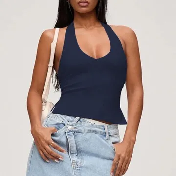 LS-B0963 Women's Padded Sports Tank in Toffee, original product photograph