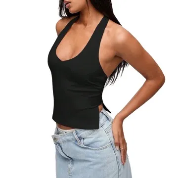 LS-B0963 Women's Padded Sports Tank in Pink, original product photograph