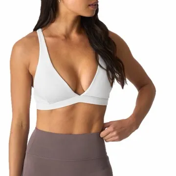 LS-B0973 Women's Padded Sports Tank in Grey, original product photograph
