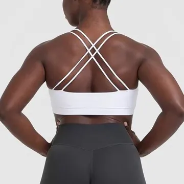 LS-B0975 Women's Sports Bra in Black, original product photograph