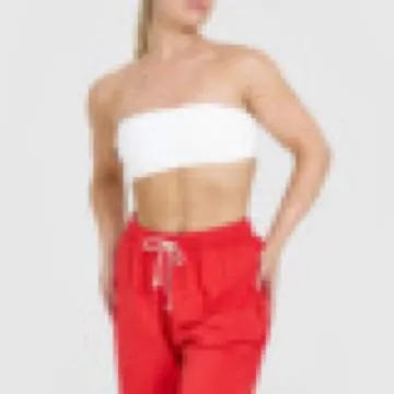 LS-B0980 Women's Sports Bra in Cherry Red, original product photograph