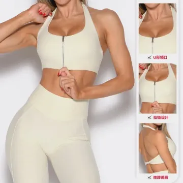 LS-B0988 Women's Sports Bra in Red, original product photograph
