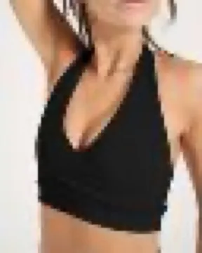 LS-B0995 Women's Sports Bra in Purple, original product photograph